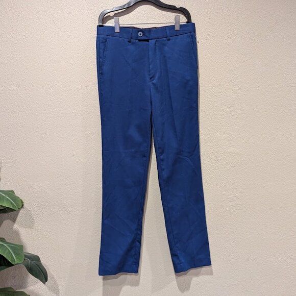 Isaac Mizrahi Boys’ Navy Blue Trouser Pants – Size 14 👖✨ - Picture 1 of 5